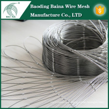 Stair Railing Wire Rope Mesh,Stainless Steel Safety Net Made in China